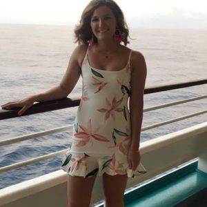 Selfie Leslie Floral White Dress